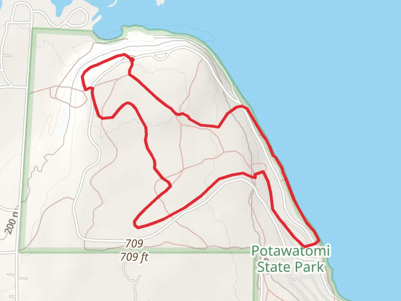 Ice Age, Tower and North Camp Area Loop Trail