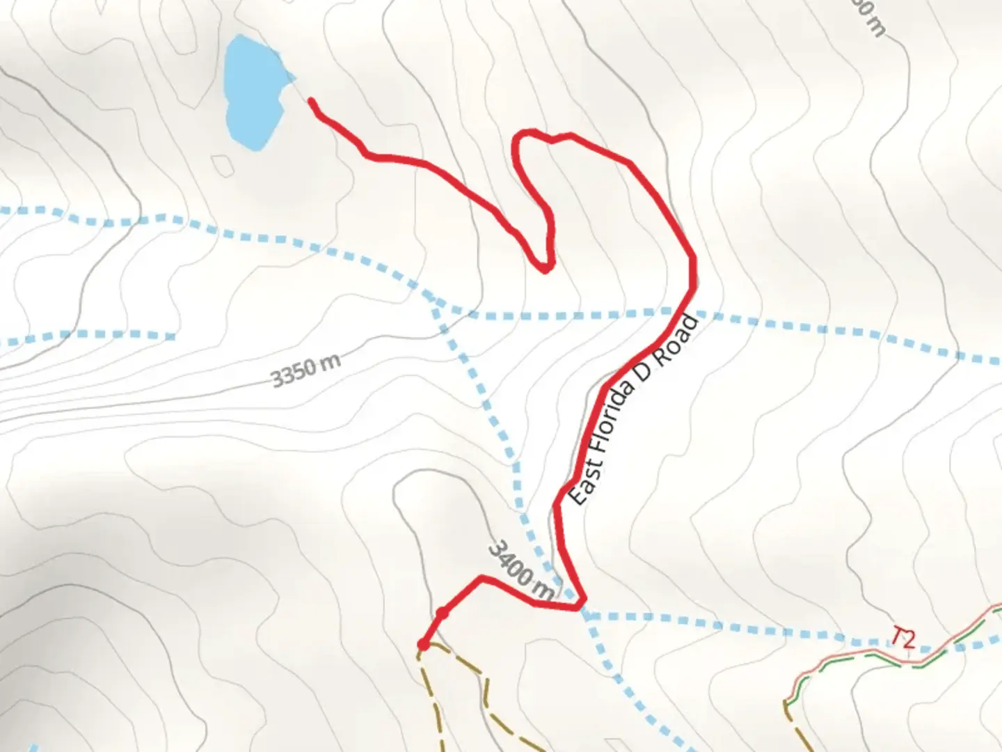 An image depicting the trail Stump Lake Trail and its surrounding area.