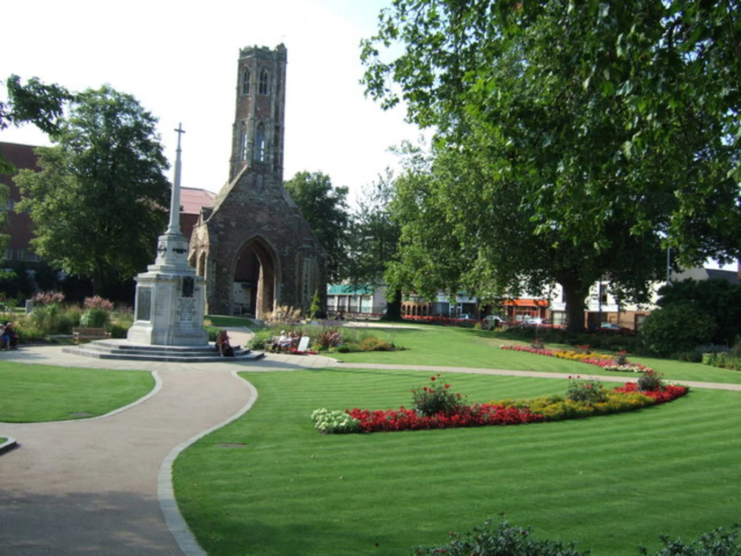 An image depicting the trail Tower Gardens Loop and its surrounding area.