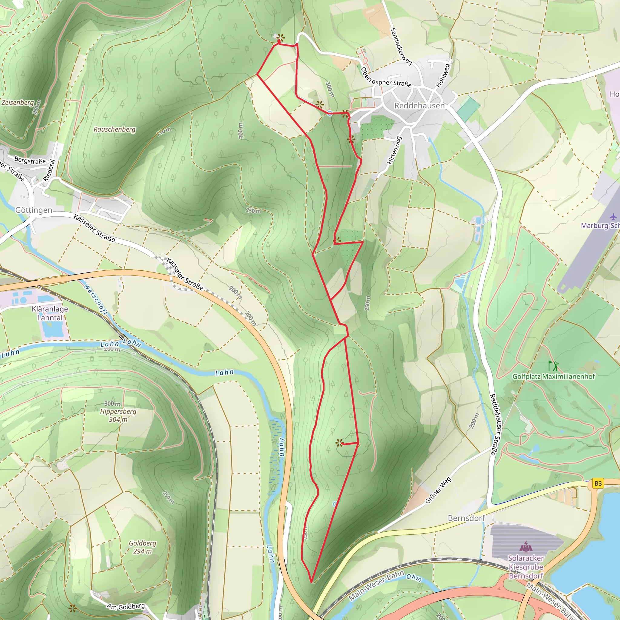 Eibenhardt Loop via Extratour Eibenhardtpfad mobile static map