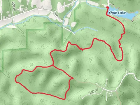 Trail 7 and 9 Loop - Ogle Lake