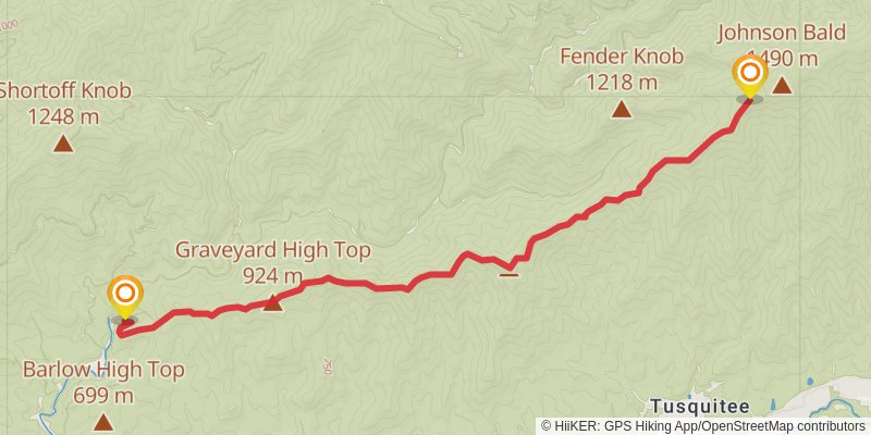 Rim Trail stage 3 Map