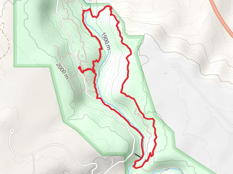 Rimrock Trail and Creek Bottom Trail Loop