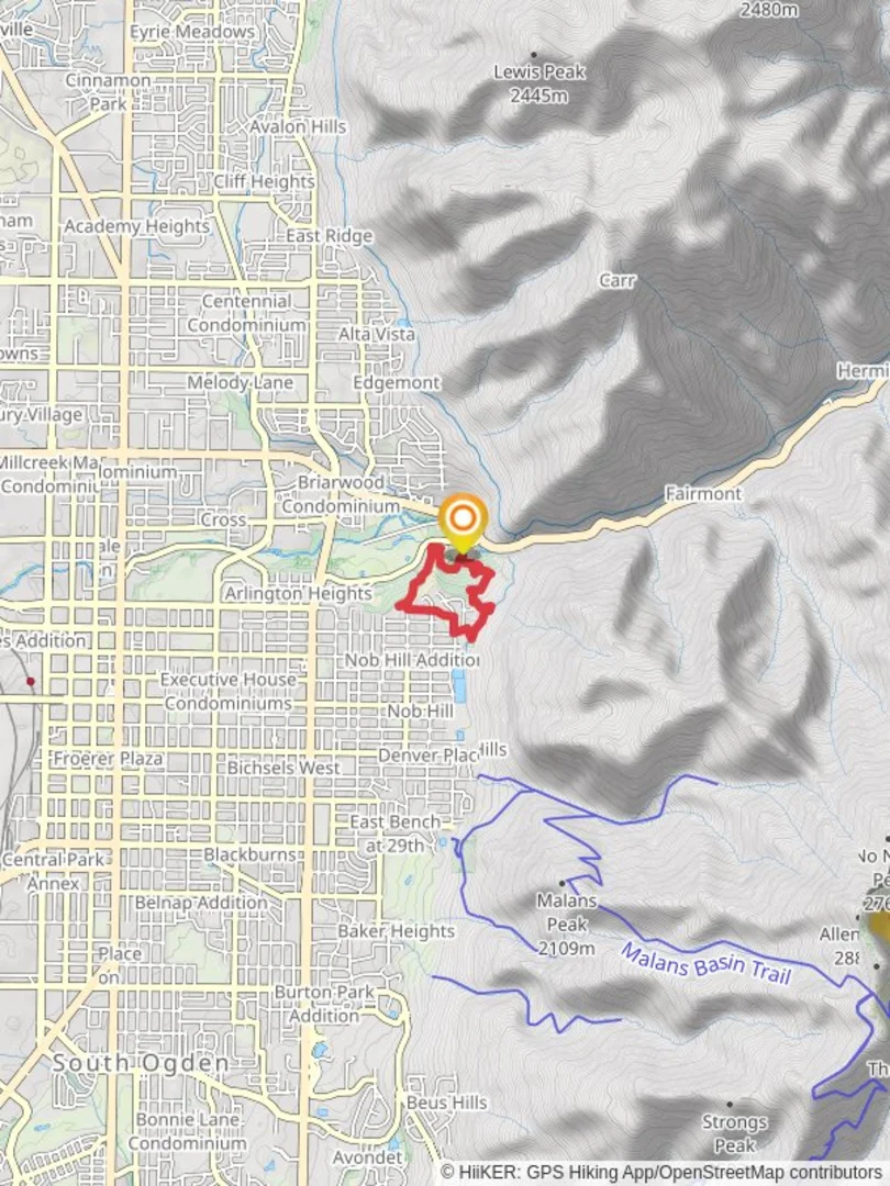 Bird Song Trail and Bonneville Shoreline Trail Weber County Utah