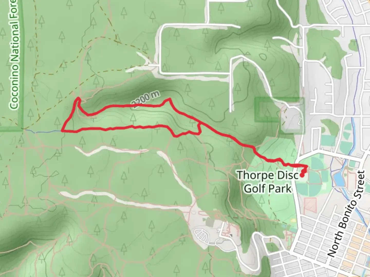 An image depicting the trail Mars Hill Loop Trail and its surrounding area.