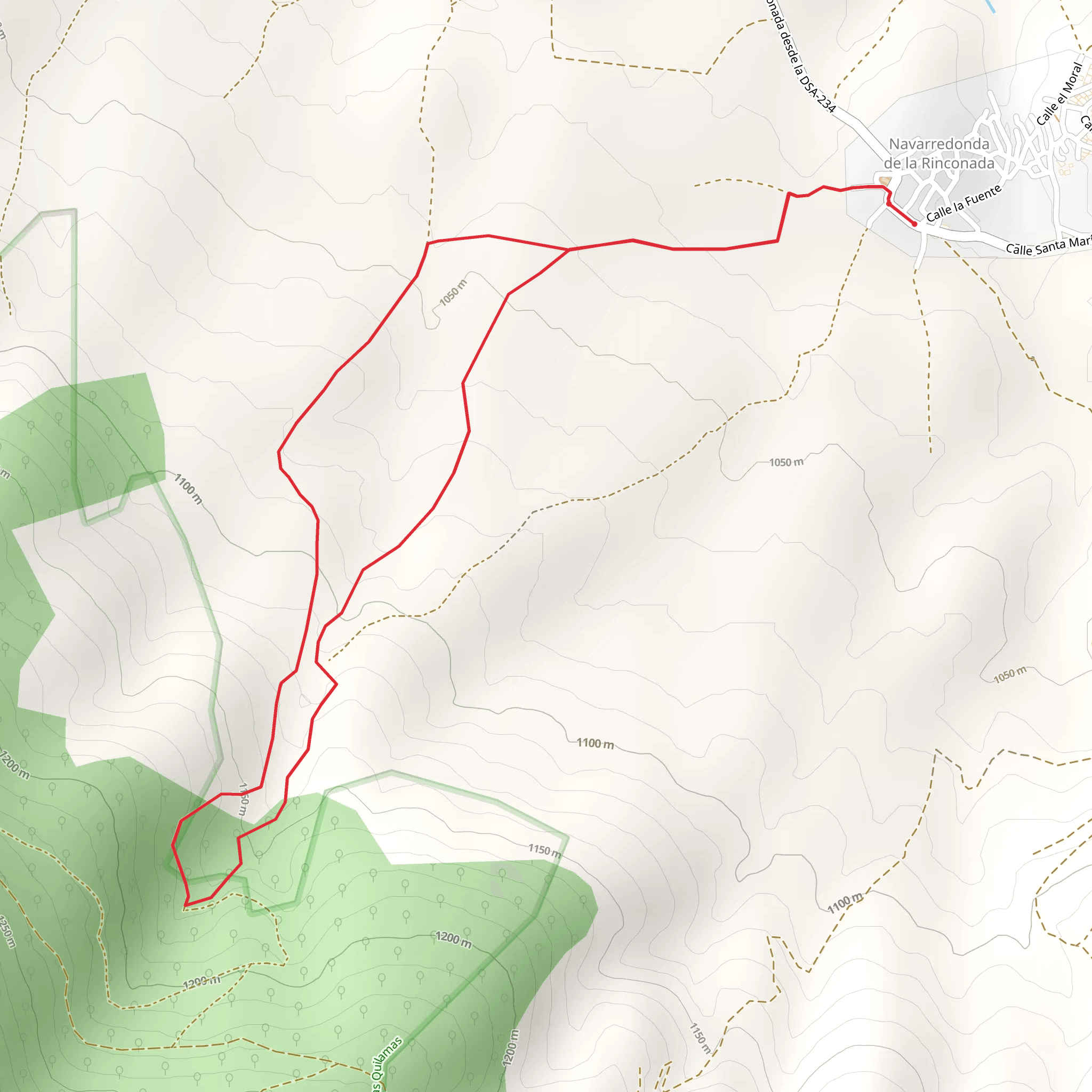 Path of the Mills PR SA 41 mobile static map