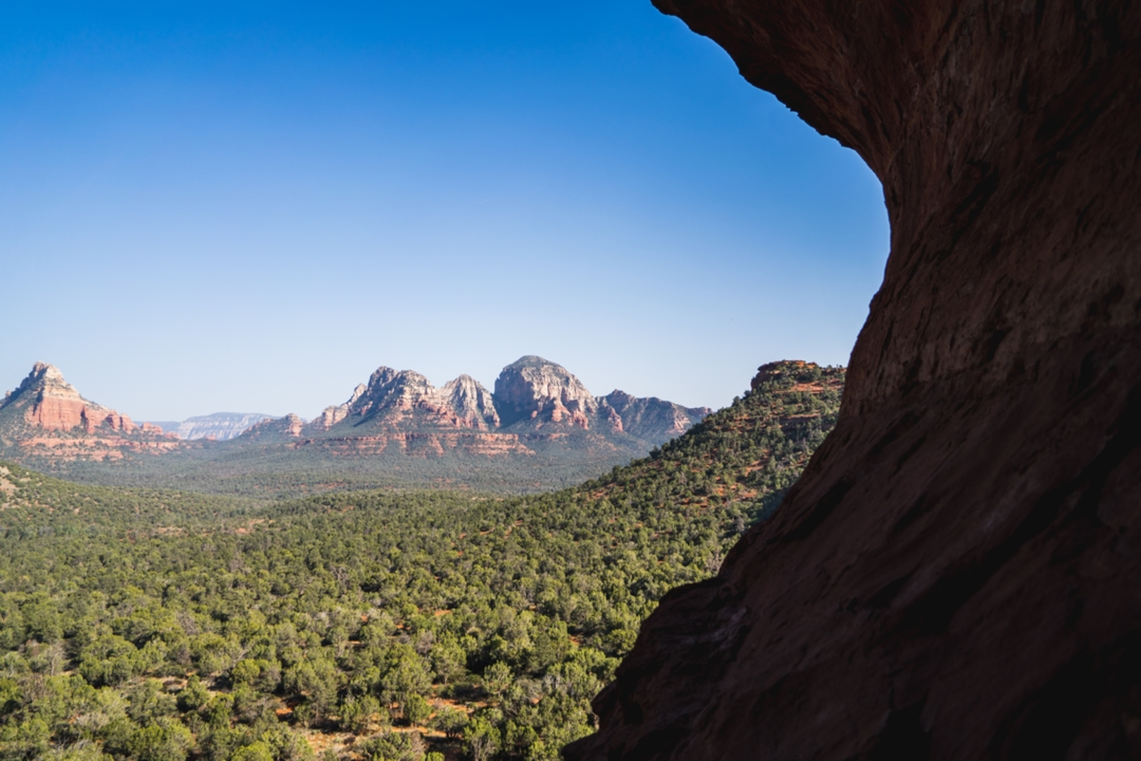 An image depicting the trail Canyon of Fools Trail and its surrounding area.