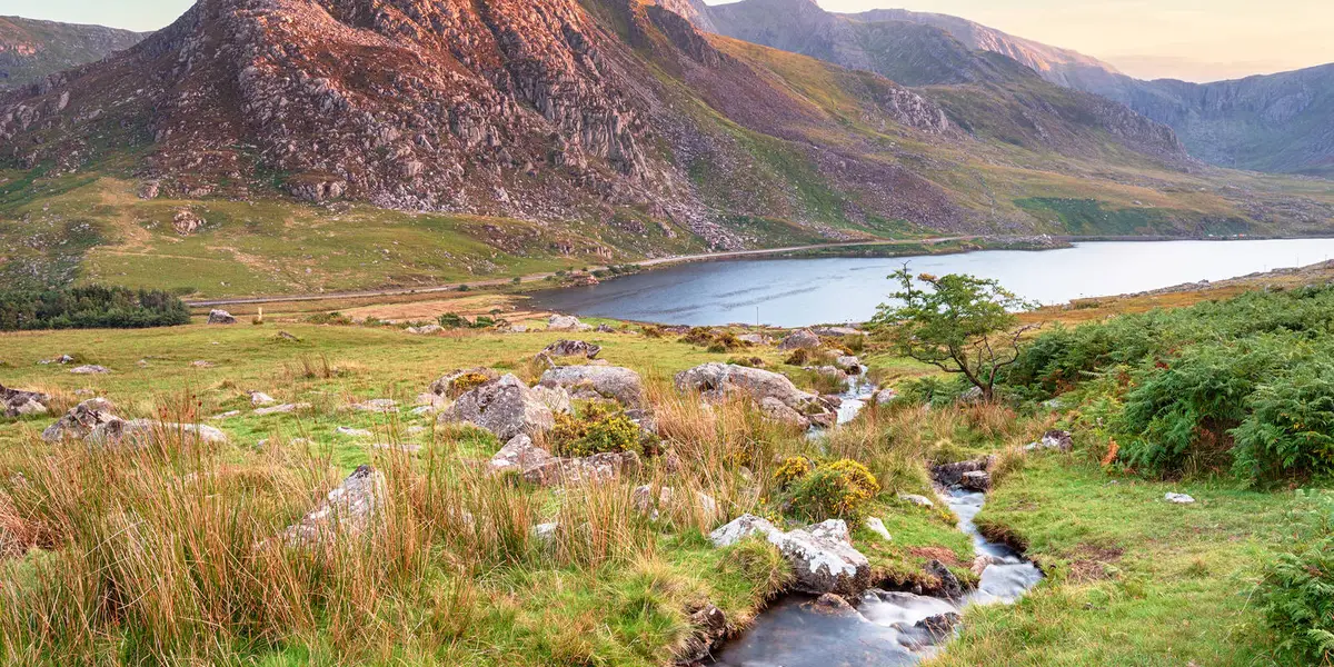 Pen yr Ole Wen from the Ogwen Valley