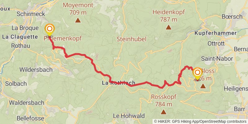 HexaTrek stage 191 Map