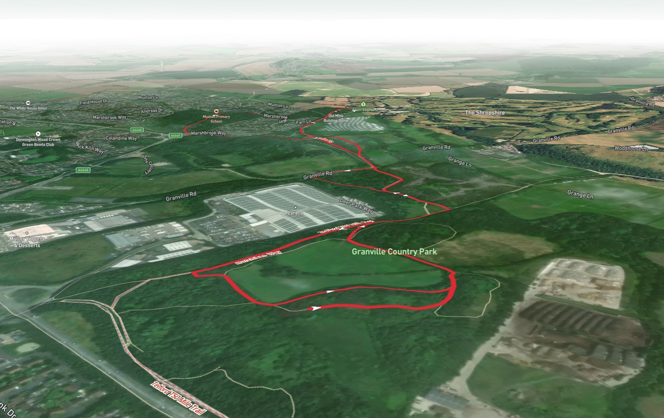 Granville Country Park and Shafts Loop