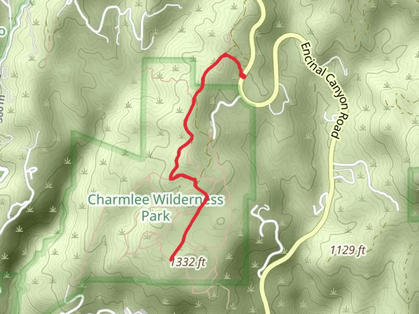 An image depicting the trail Potrero Road Trail and its surrounding area.