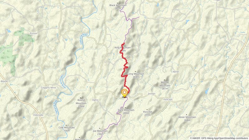 King Mountain via Uwharrie Trail