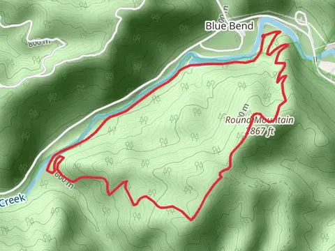 Anthony Creek and Round Mountain Loop