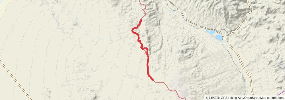 Arizona Trail stage 24 Map