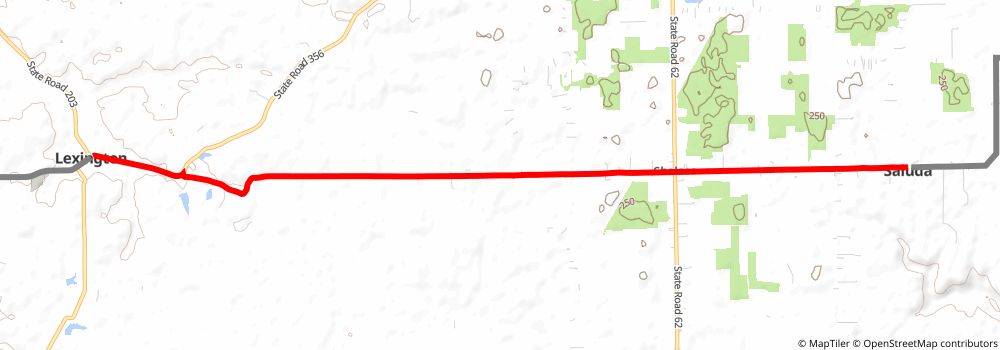 American Discovery Trail South Route stage 95 Map