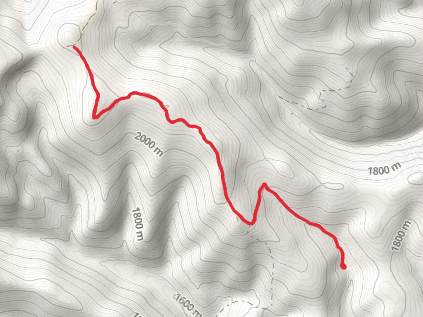 An image depicting the trail Cellar Gulch Trail and its surrounding area.