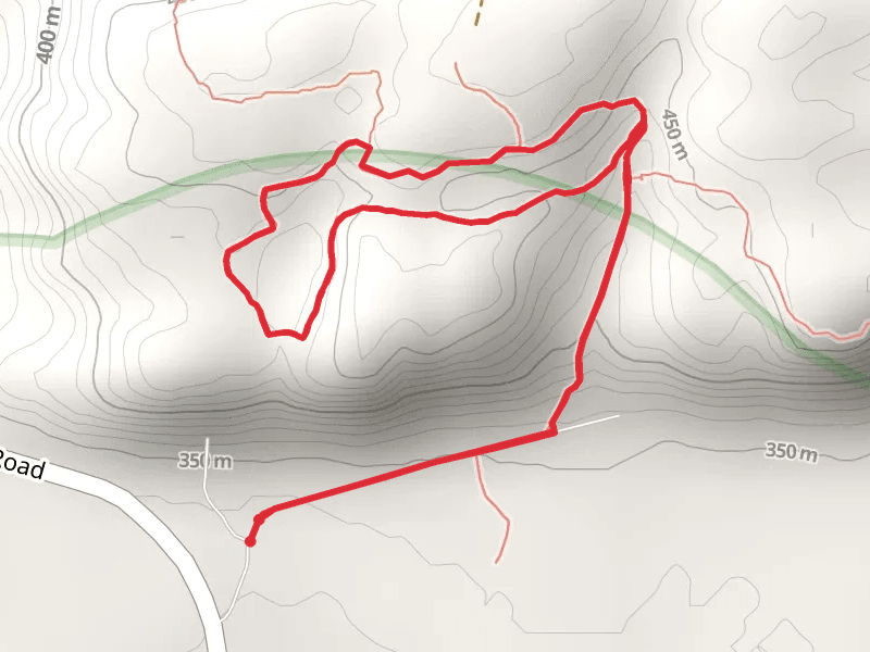 Norwich Bluff Trail mobile static map