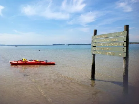 Shallow Inlet to Sandy Point Beach Walk