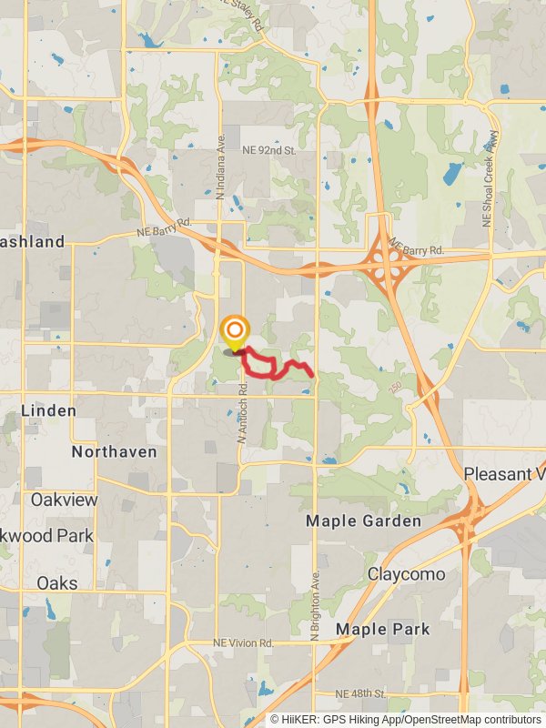 Shoal Creek and Happy Rock Loop Trail