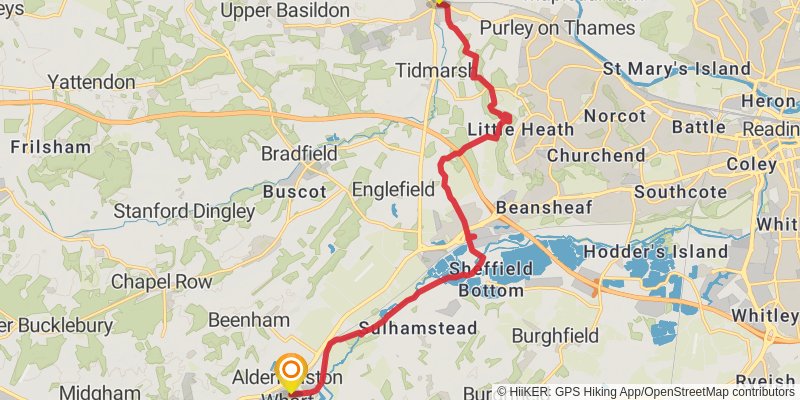 15 Loop Walk from Ascot stage 5 Map