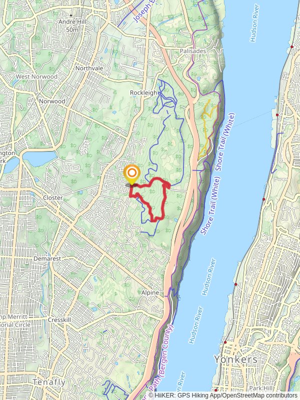 Ravine Trail and Yellow Dot Loop Trail