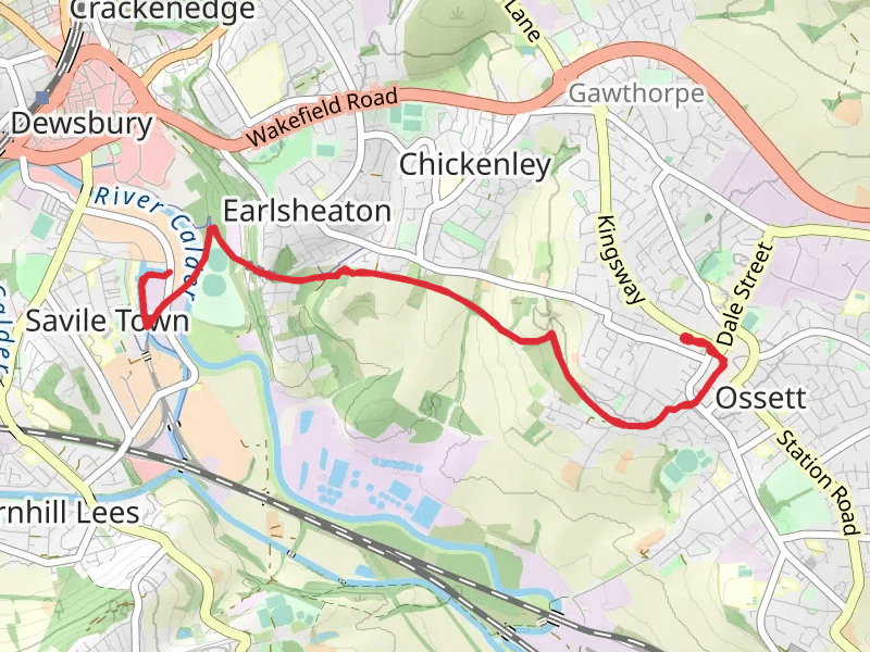 Calder and Hebble Navigation Walk - Ossett