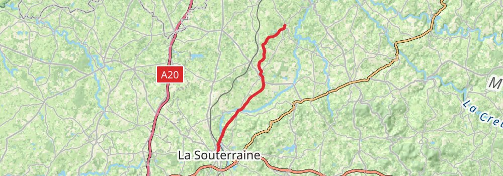 Camino Strasbourg-Saint Jean Pied de Port via Vézelay stage 45 Map