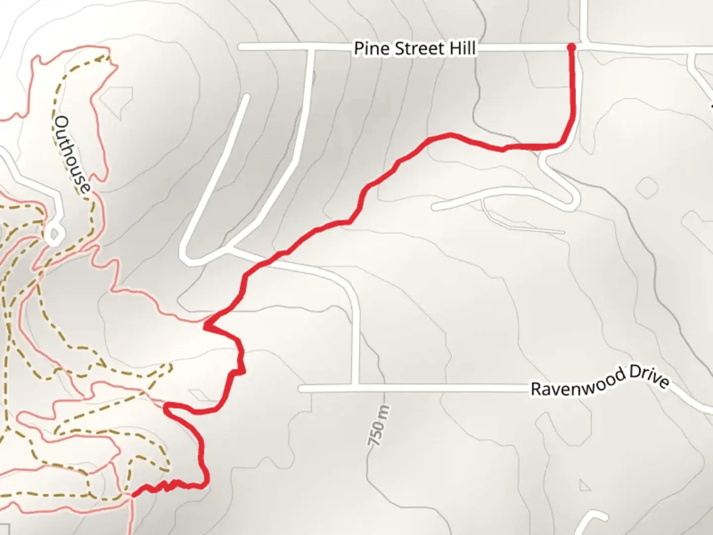 An image depicting the trail Greta's Segway and its surrounding area.