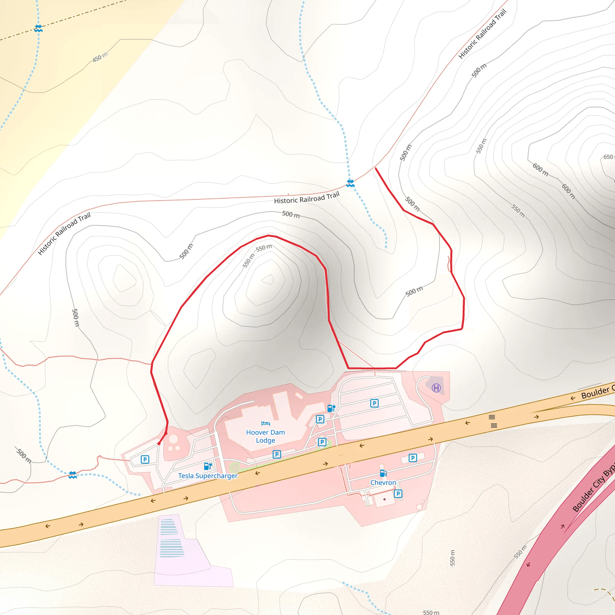 Historic Railroad Alternate mobile static map