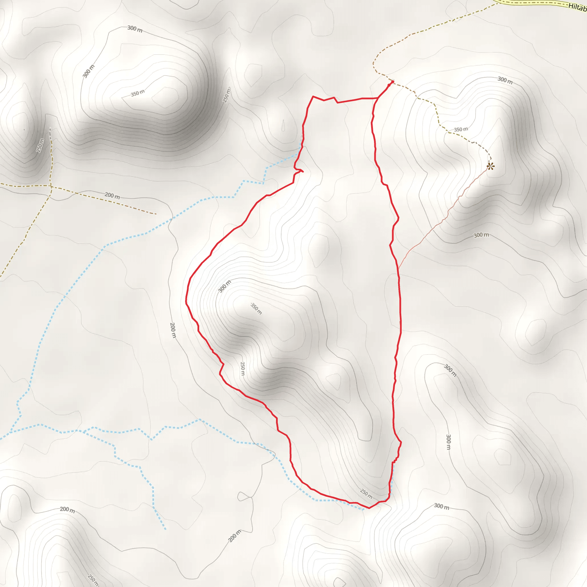 Mark Bonnin Trail mobile static map