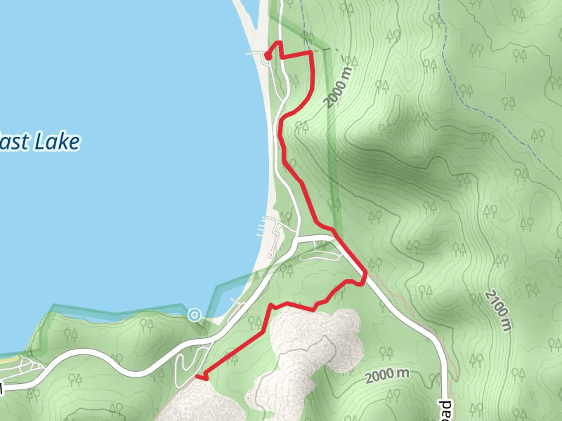 Hot Springs Campground via Newberry Crater Trail