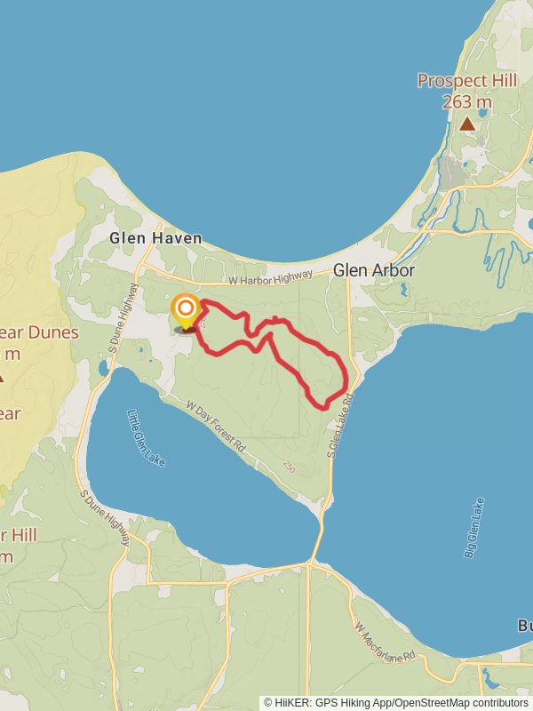 Alligator Hill Hiking and Intermediate Loop Trail