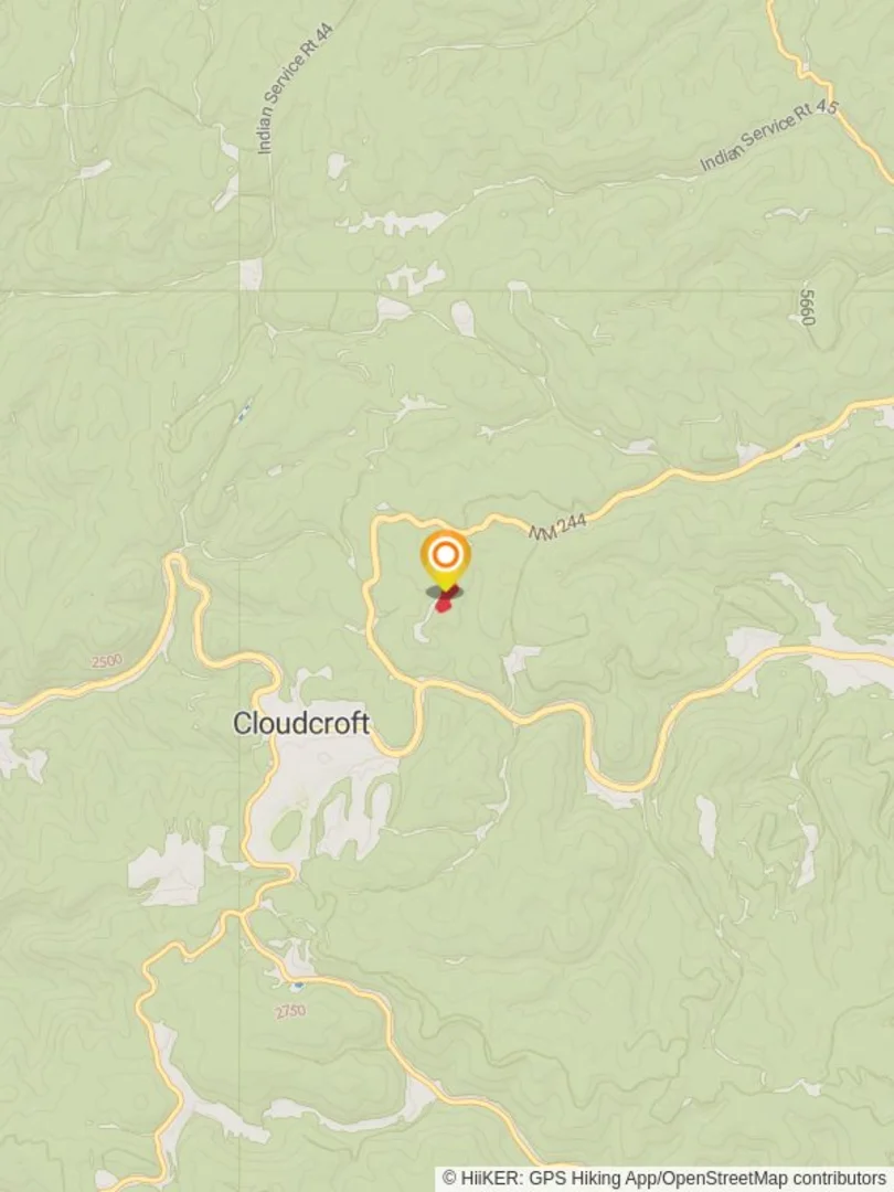 An image depicting the trail Saddle Campground Loop and its surrounding area.