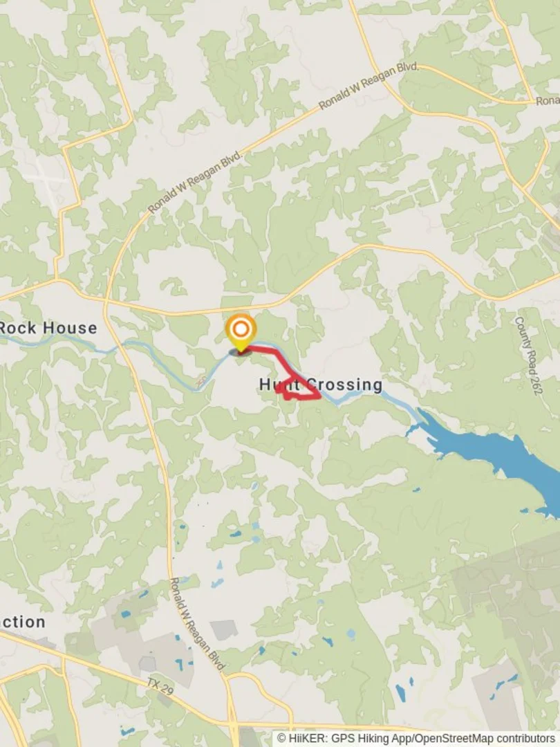 Good Water Loop Trail Williamson County Texas