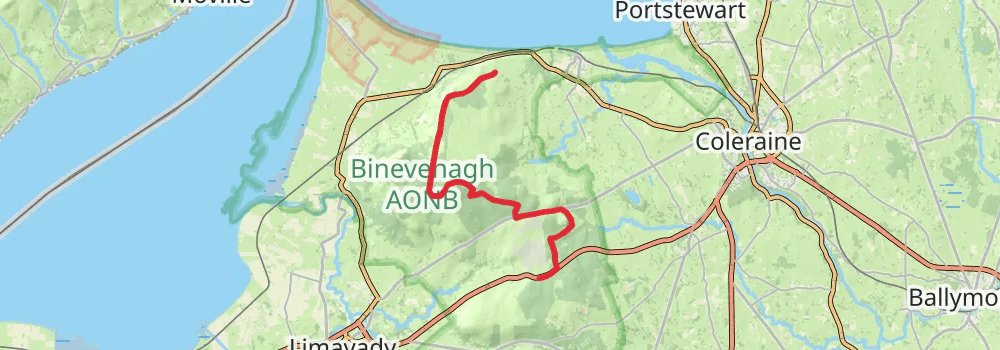 International Appalachian Trail stage 16 Map