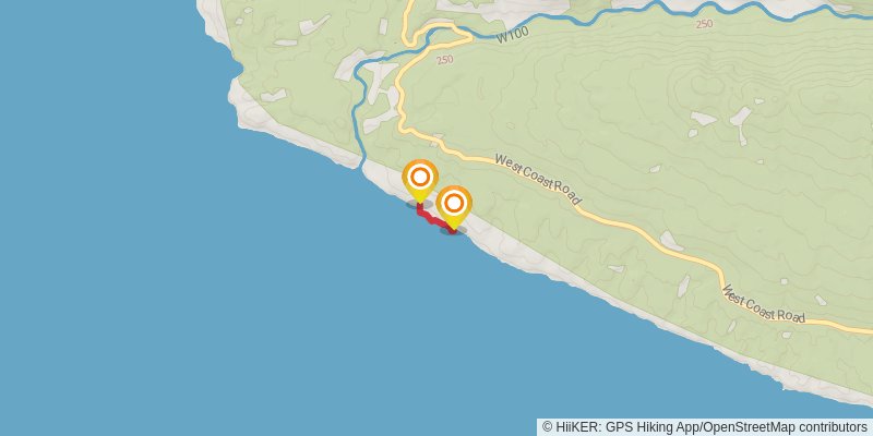 Juan de Fuca Marine Trail alt 1 Map