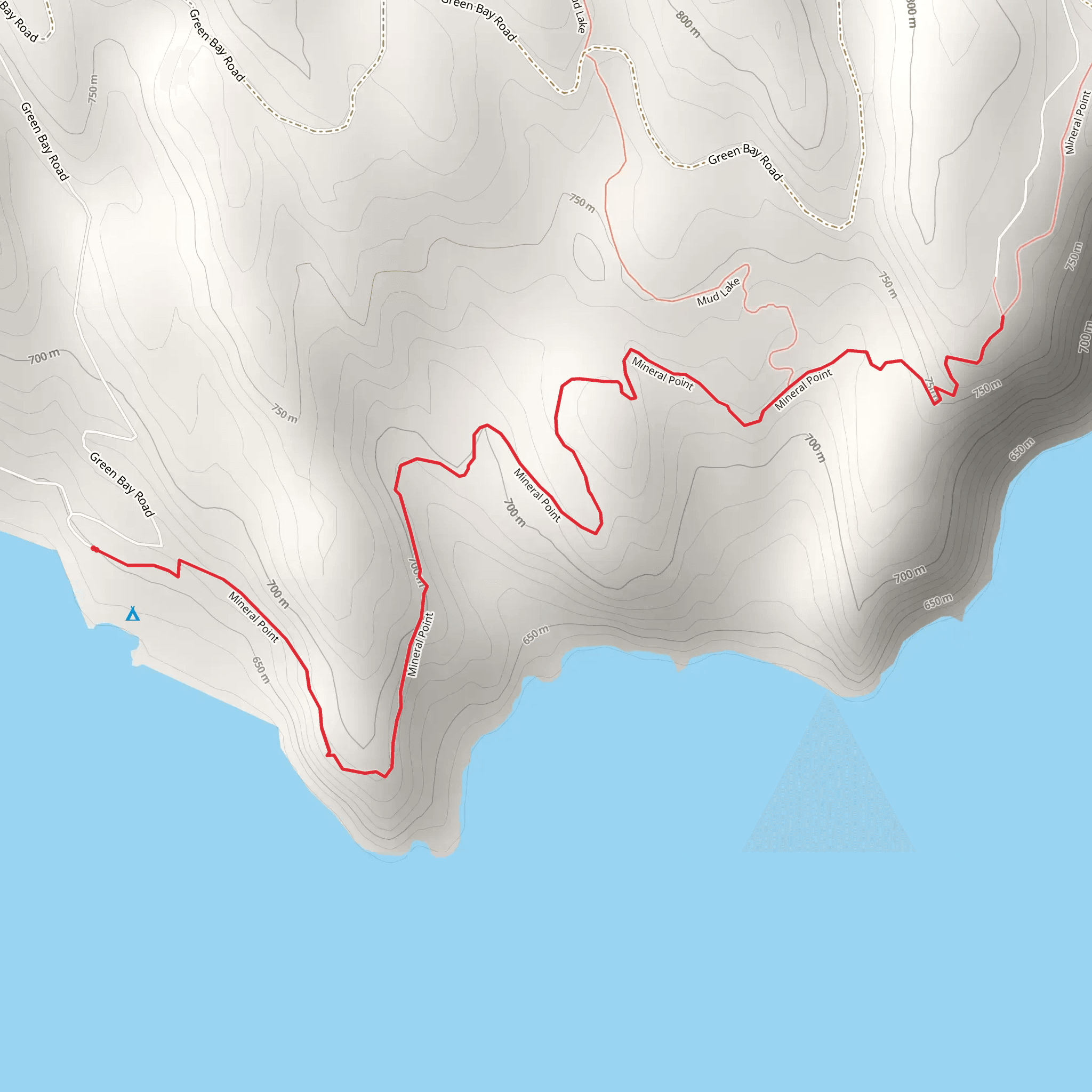 Mineral Point mobile static map
