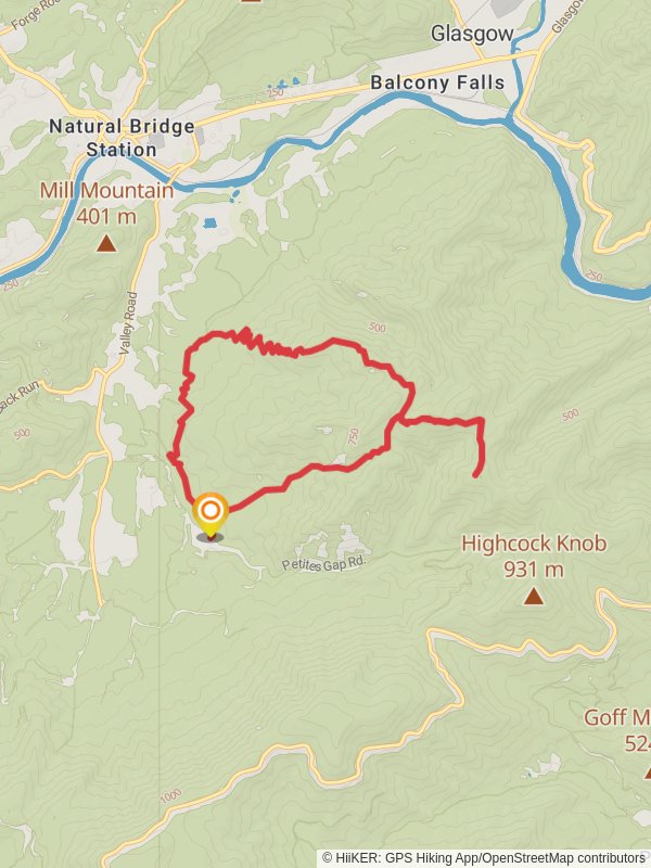 Belfast and Gunter Ridge Loop Trail