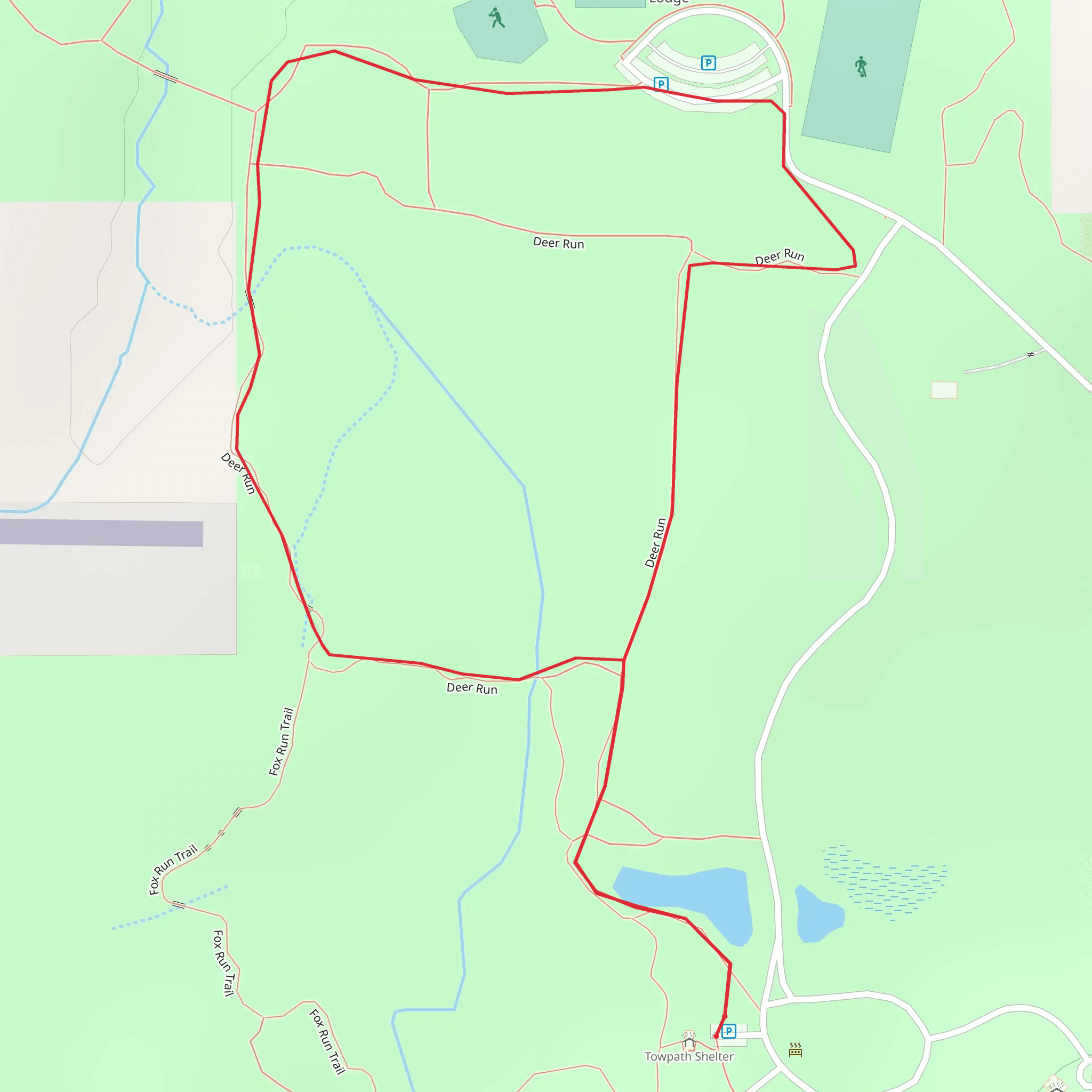 Greece Canal Park Loop mobile static map