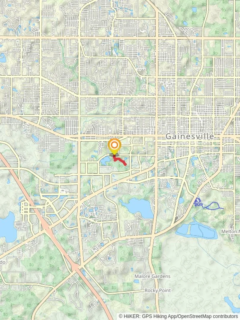 An image depicting the trail Lake Alice Field and its surrounding area.