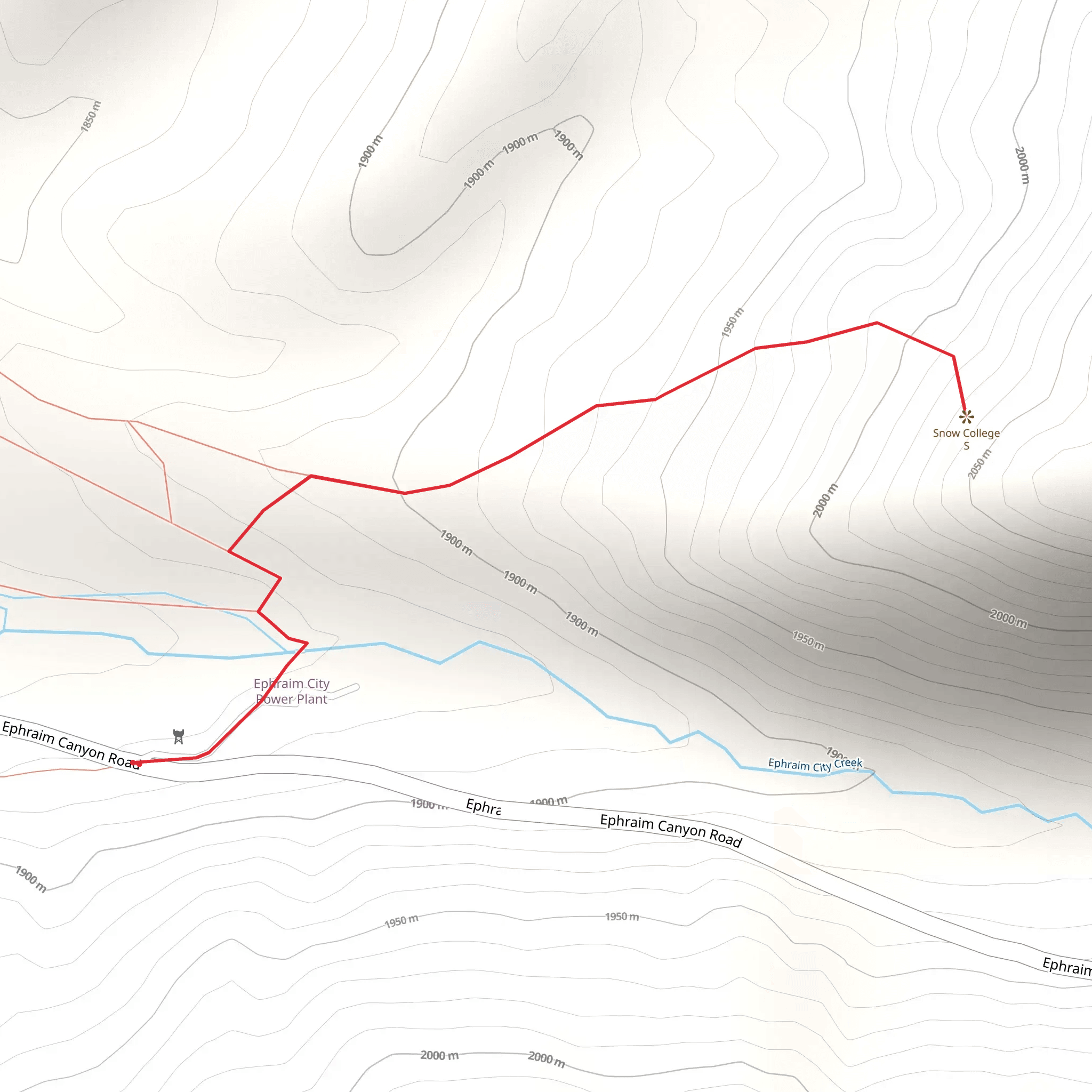 The Snow S Viewpoint mobile static map
