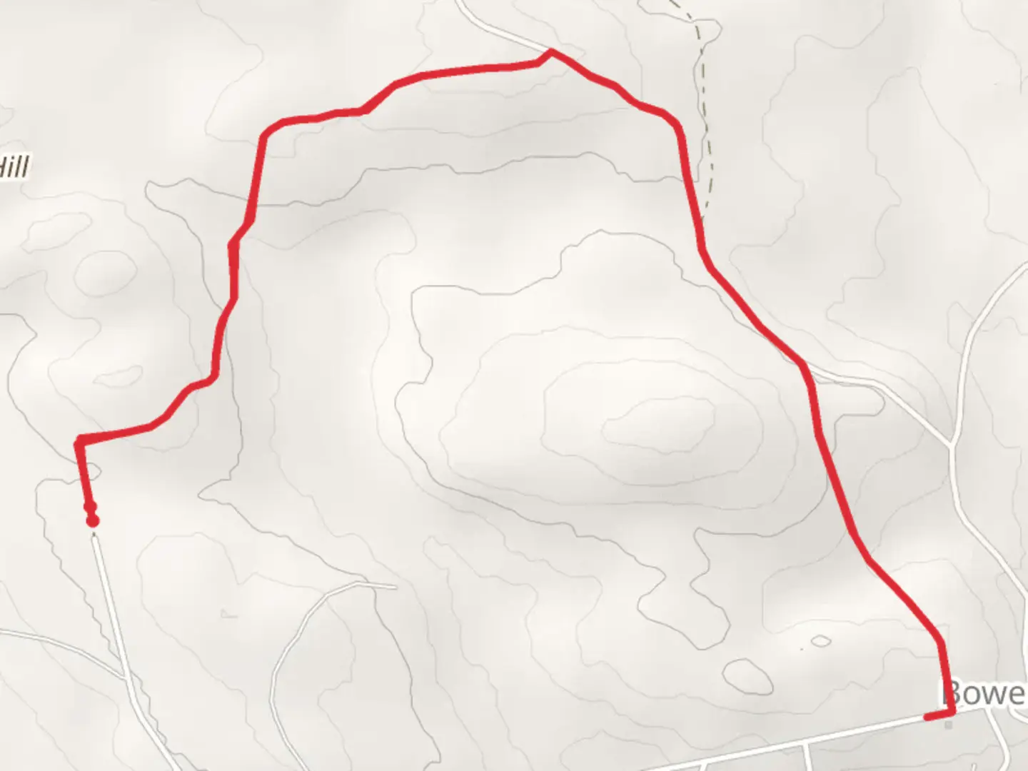 An image depicting the trail Bowerbank Trail and its surrounding area.