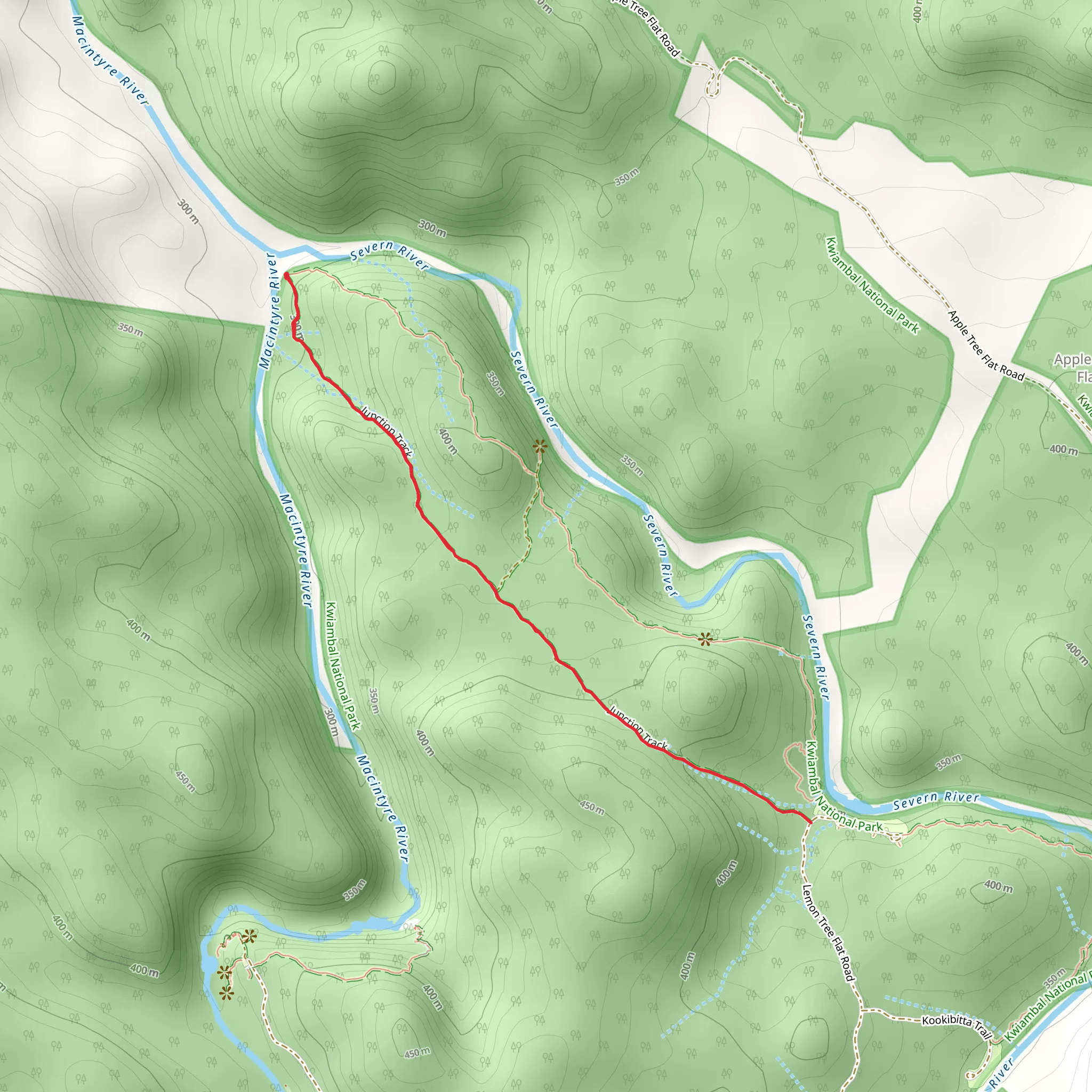 Junction Walk mobile static map