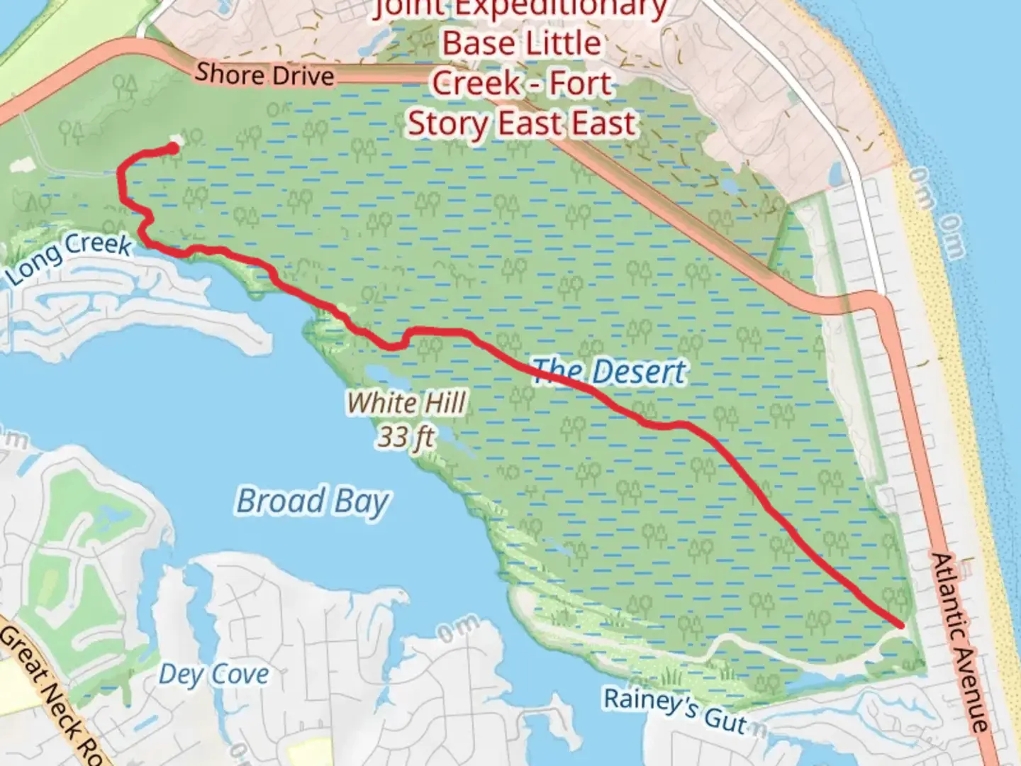 An image depicting the trail White Hill Lake Trail and its surrounding area.