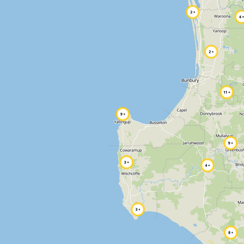 Yallingup Static Map