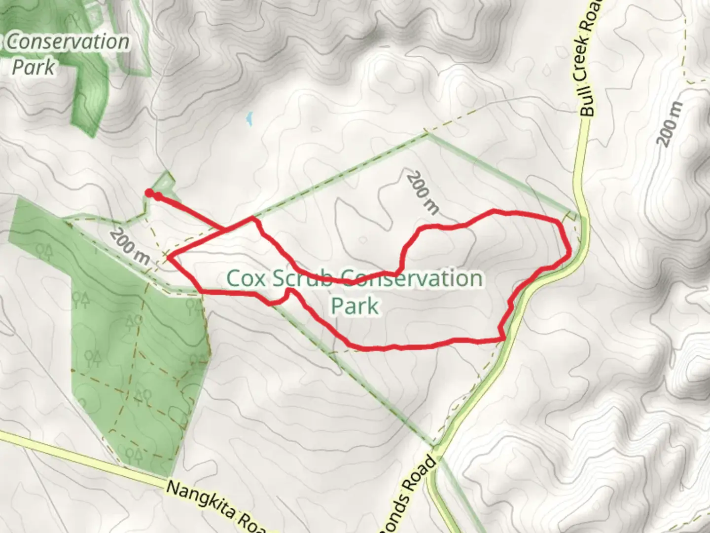 An image depicting the trail Emu Wren Hike and its surrounding area.