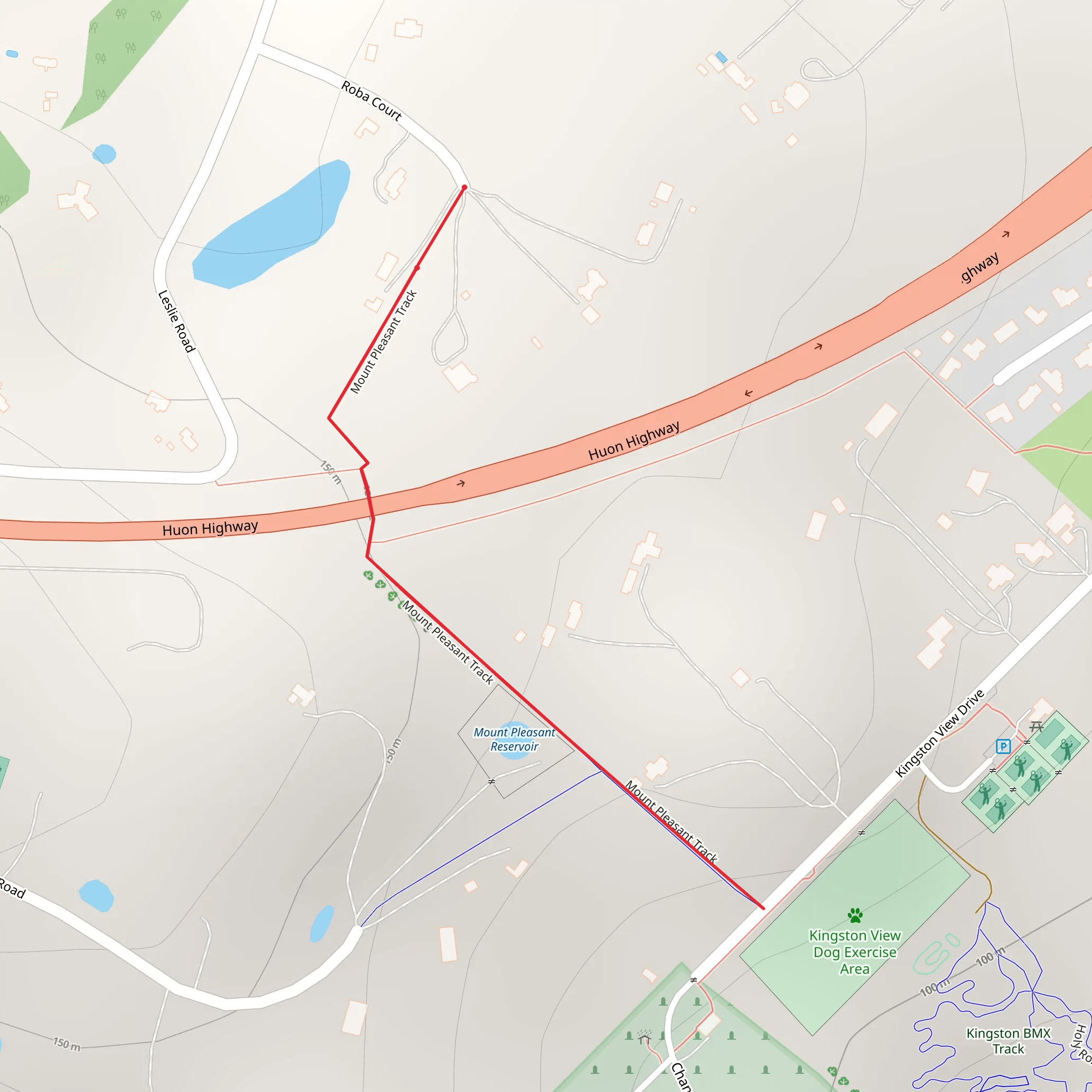 Mount Pleasant Walk mobile static map