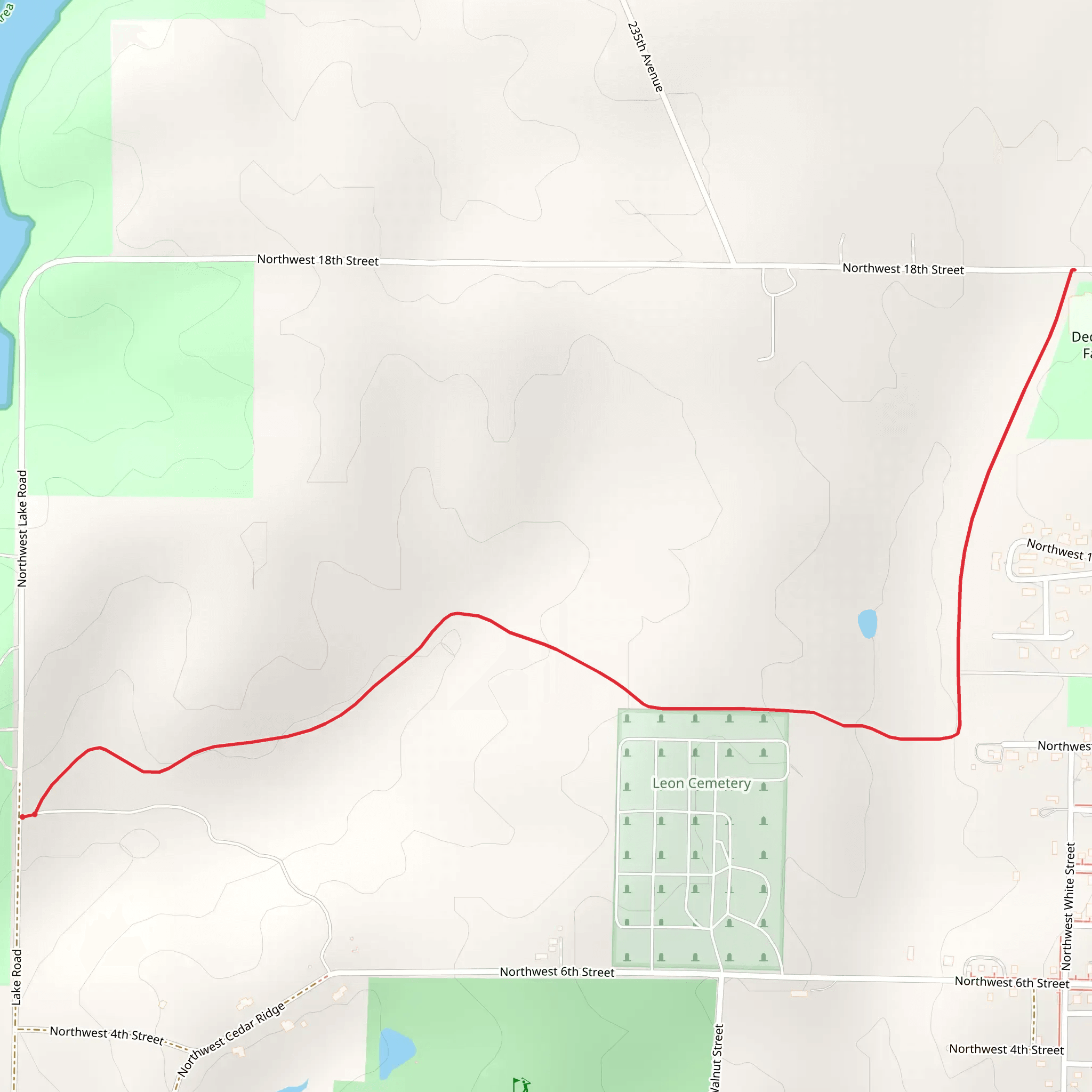 Decatur County Fairgrounds mobile static map
