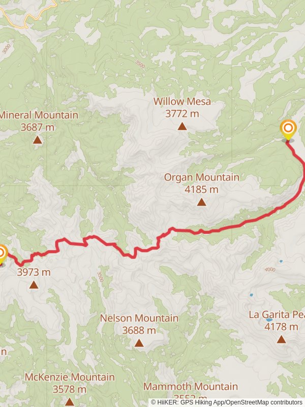 Continental Divide and Colorado Trail