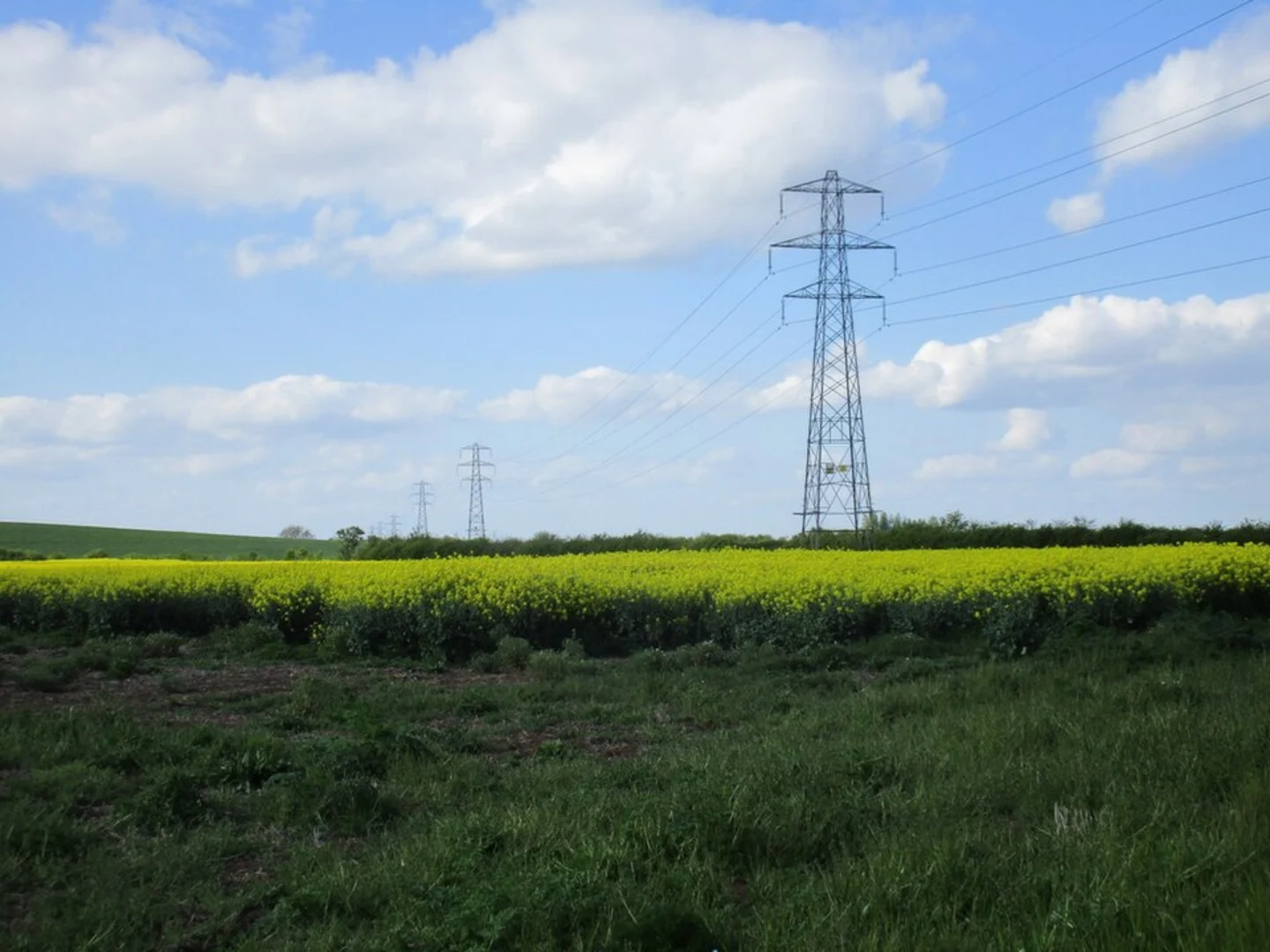 An image depicting the trail Notts Wolds Way and its surrounding area.